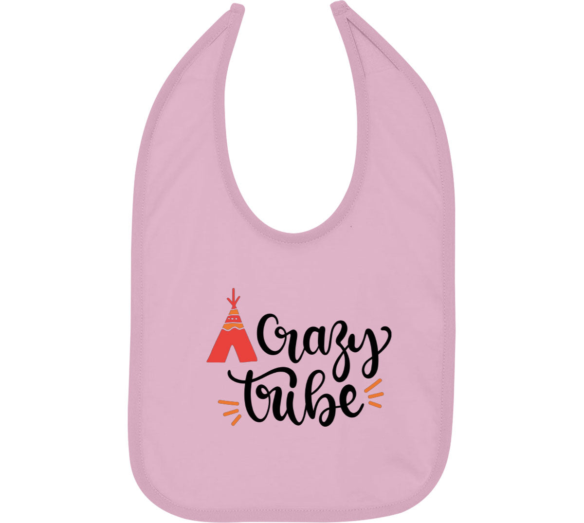 Crazy Tribe Camping Baby Bib