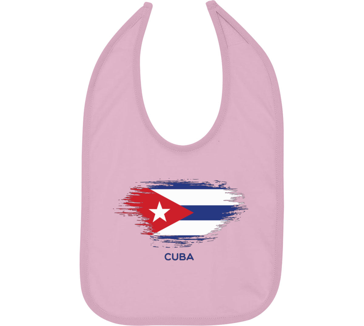 Cuba Flag Baby Bib