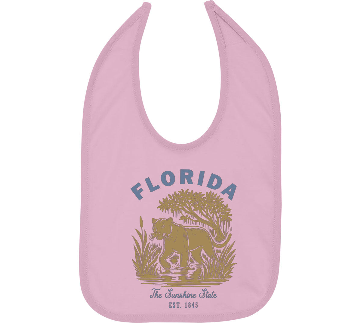 Florida State Vintage Baby Bib