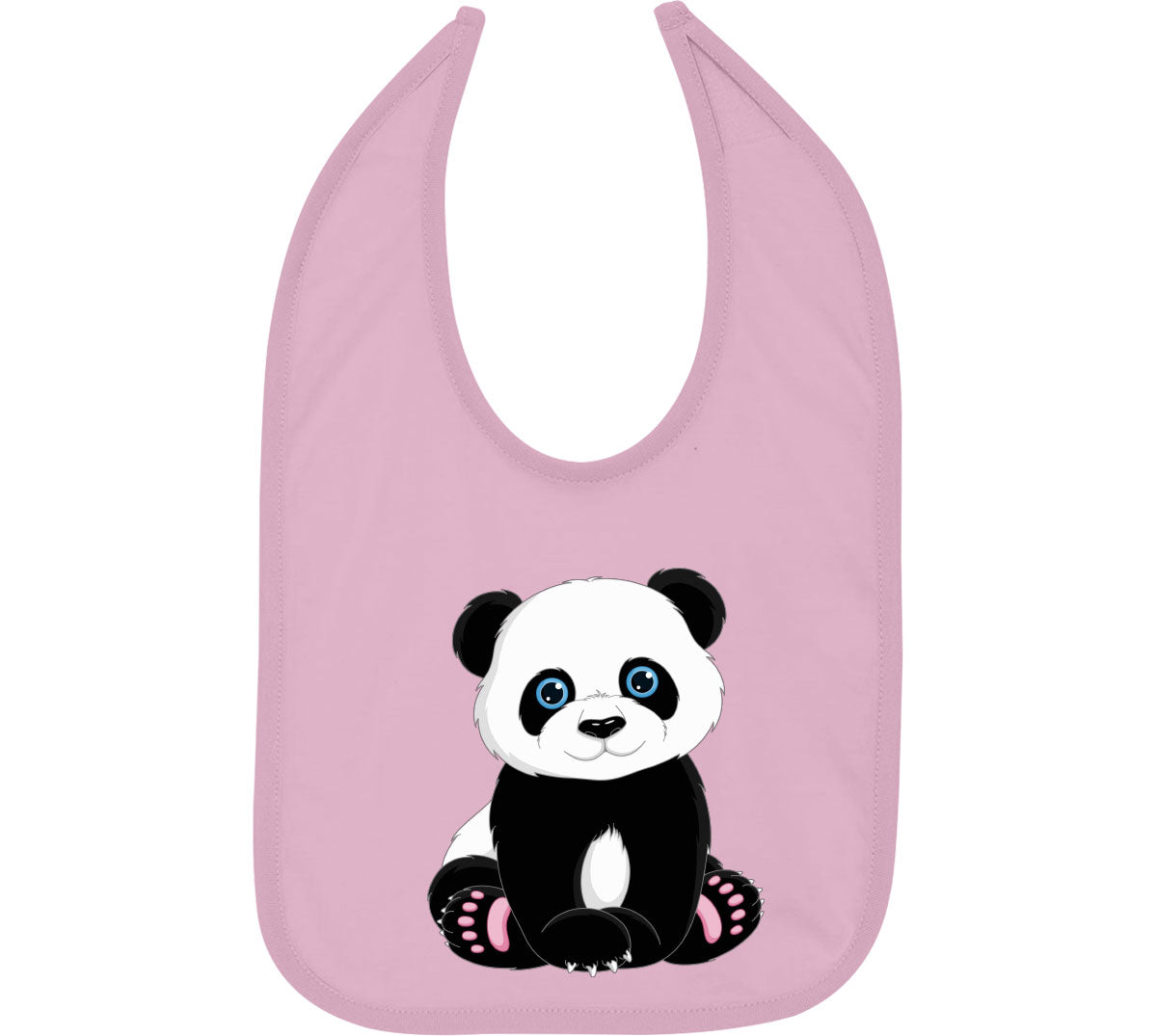 Cute Giant Panda Cartoon Baby Bib