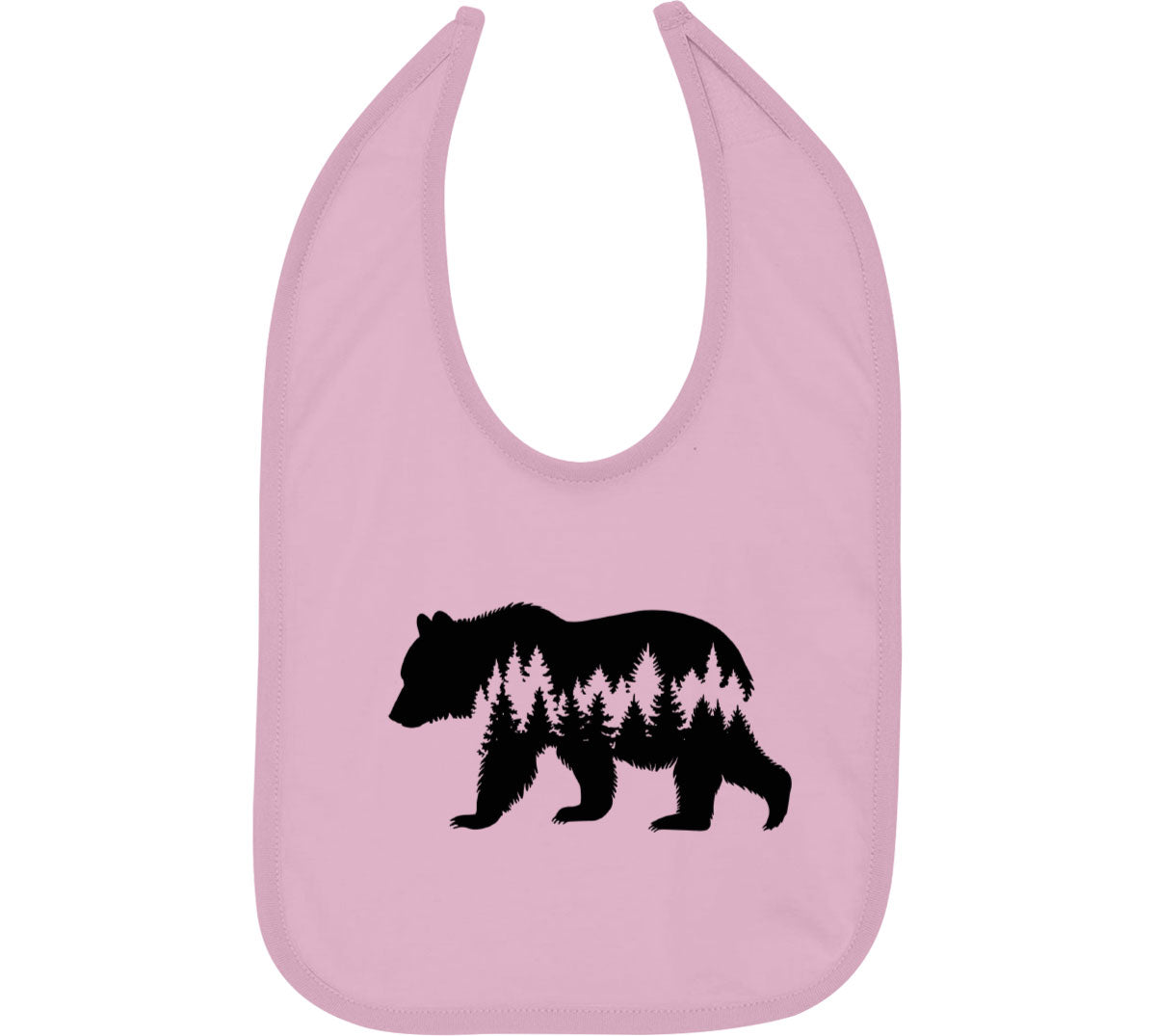 Grizzly Bear Baby Bib
