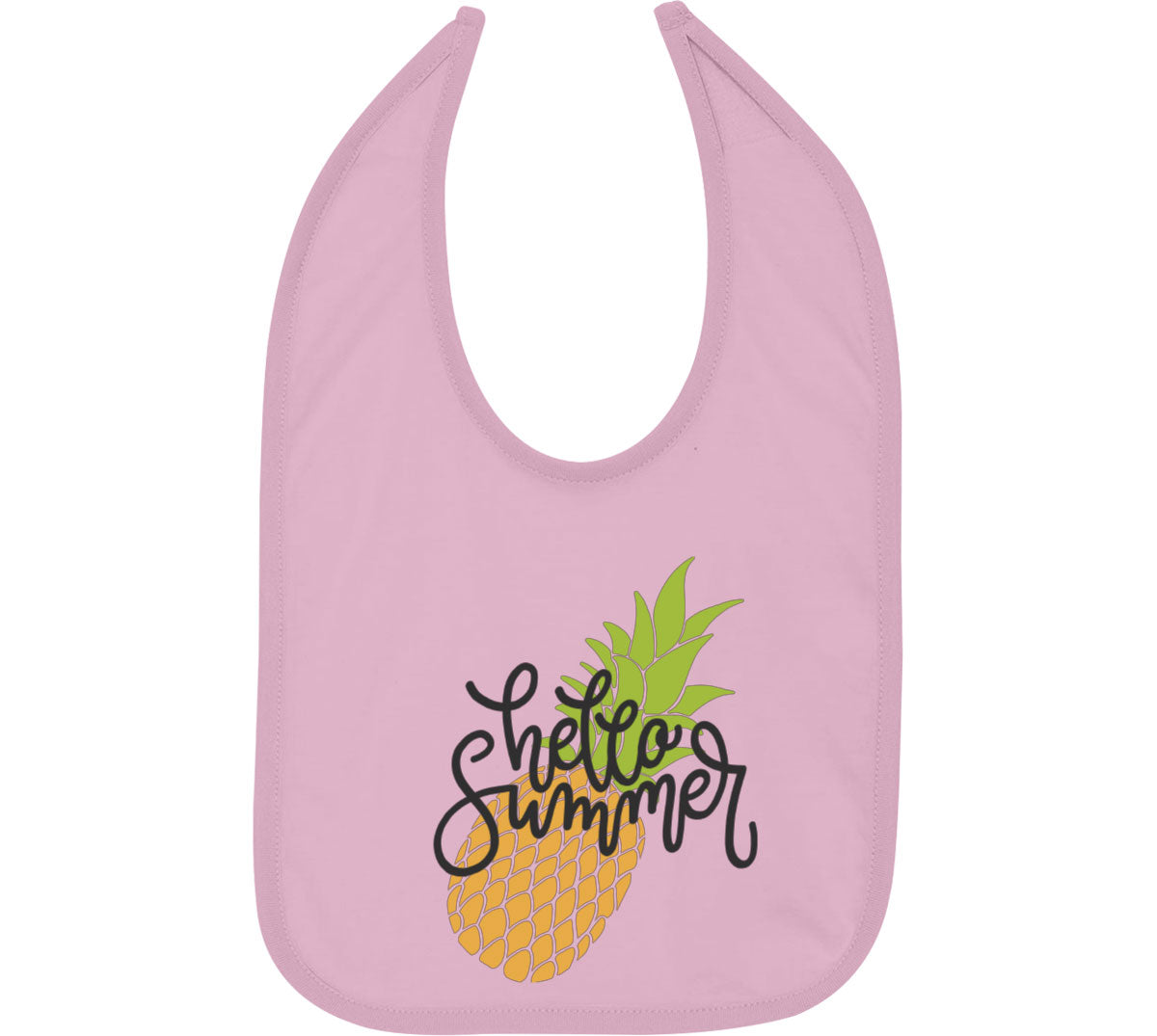 Hello Summer Baby Bib