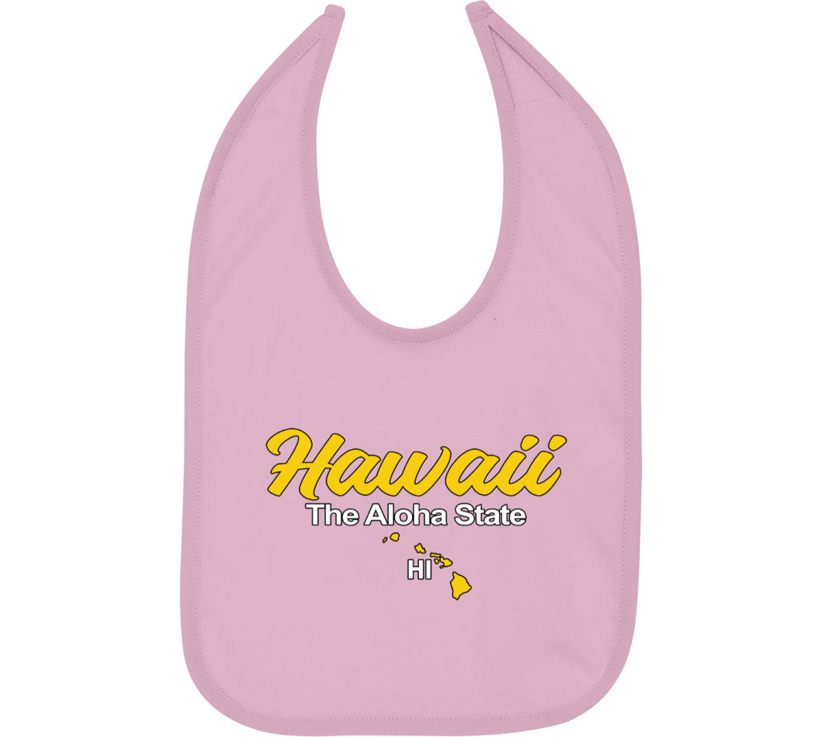 Hawaii The Aloha State Baby Bib