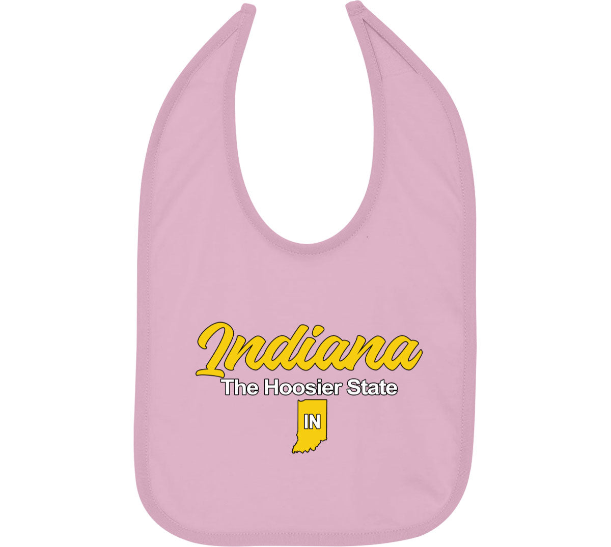 Indiana The Hoosier State Baby Bib