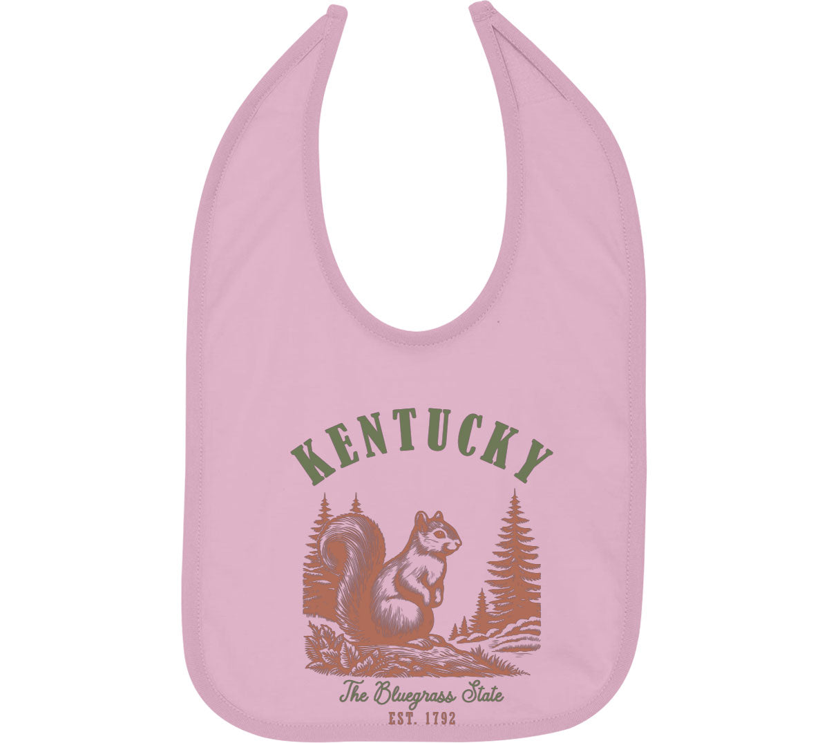 Kentucky State Vintage Baby Bib