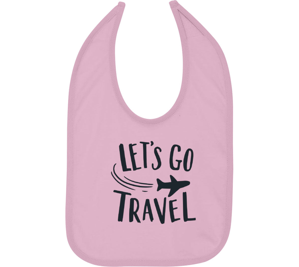 Let's Go Travel Baby Bib