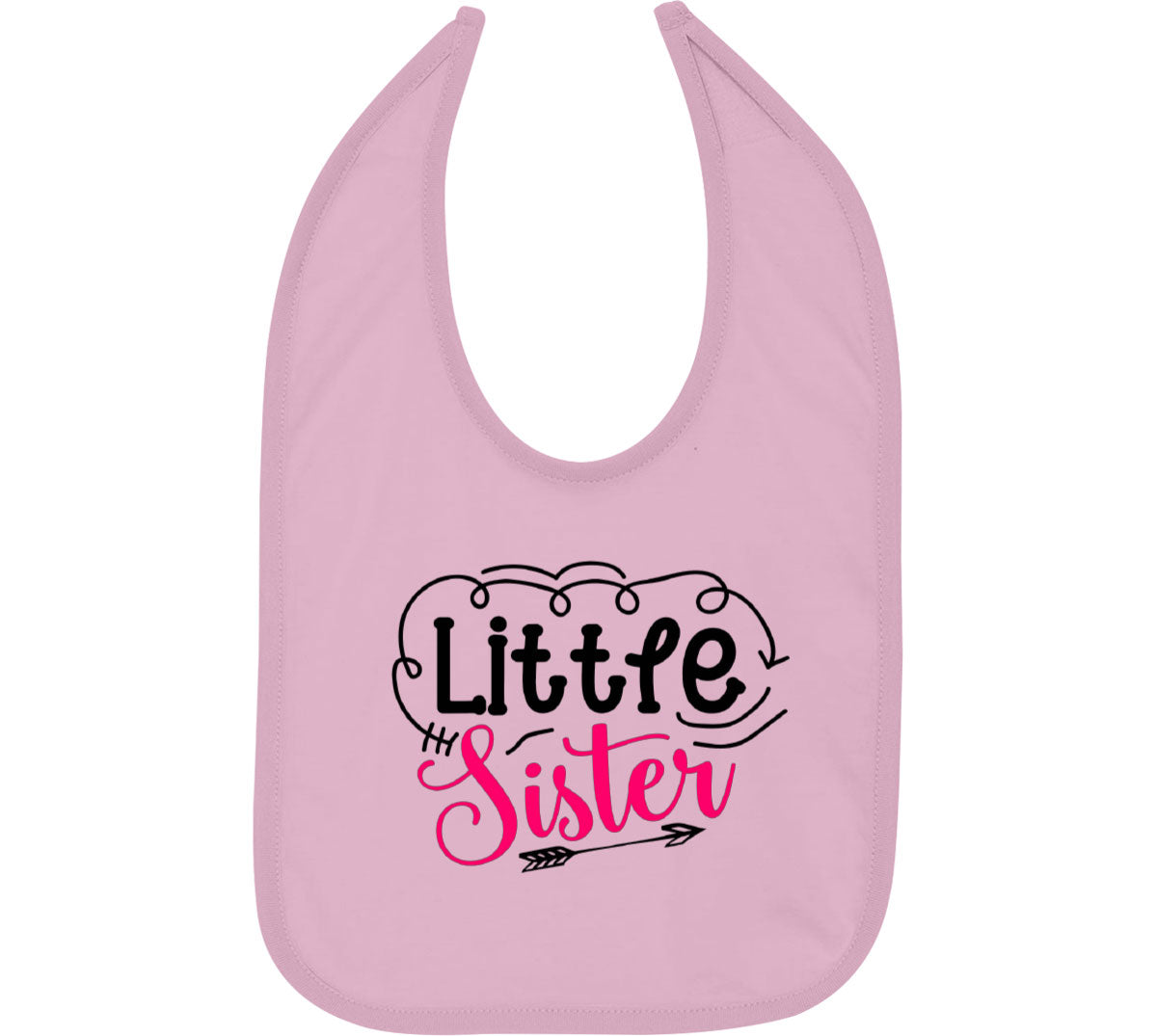 Little Sister Baby Bib