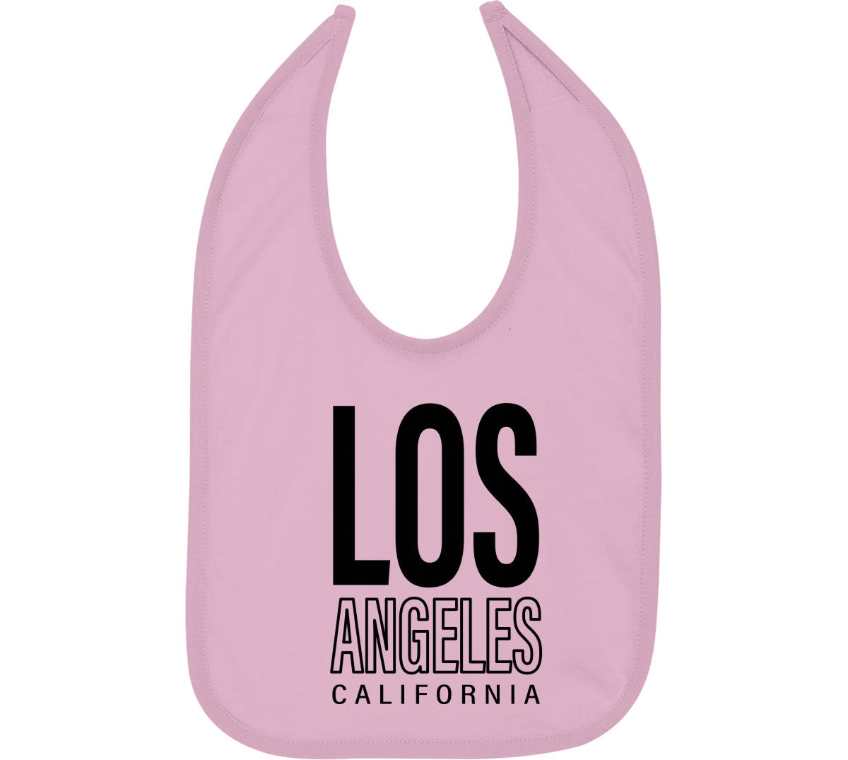 Los Angeles California Baby Bib