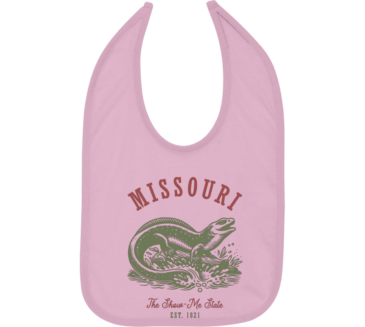 Missouri State Vintage Baby Bib
