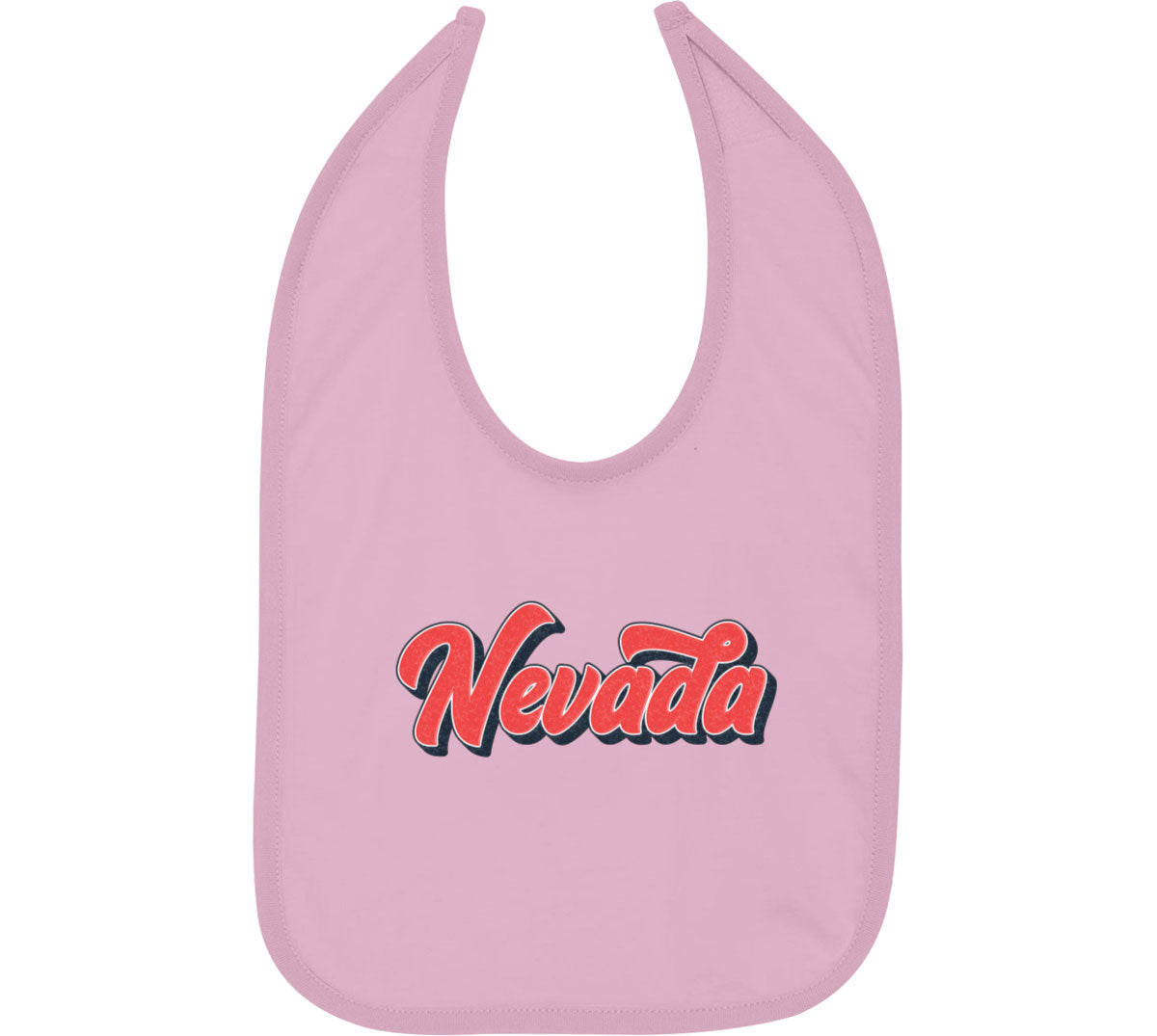 Nevada Vintage Typography Baby Bib