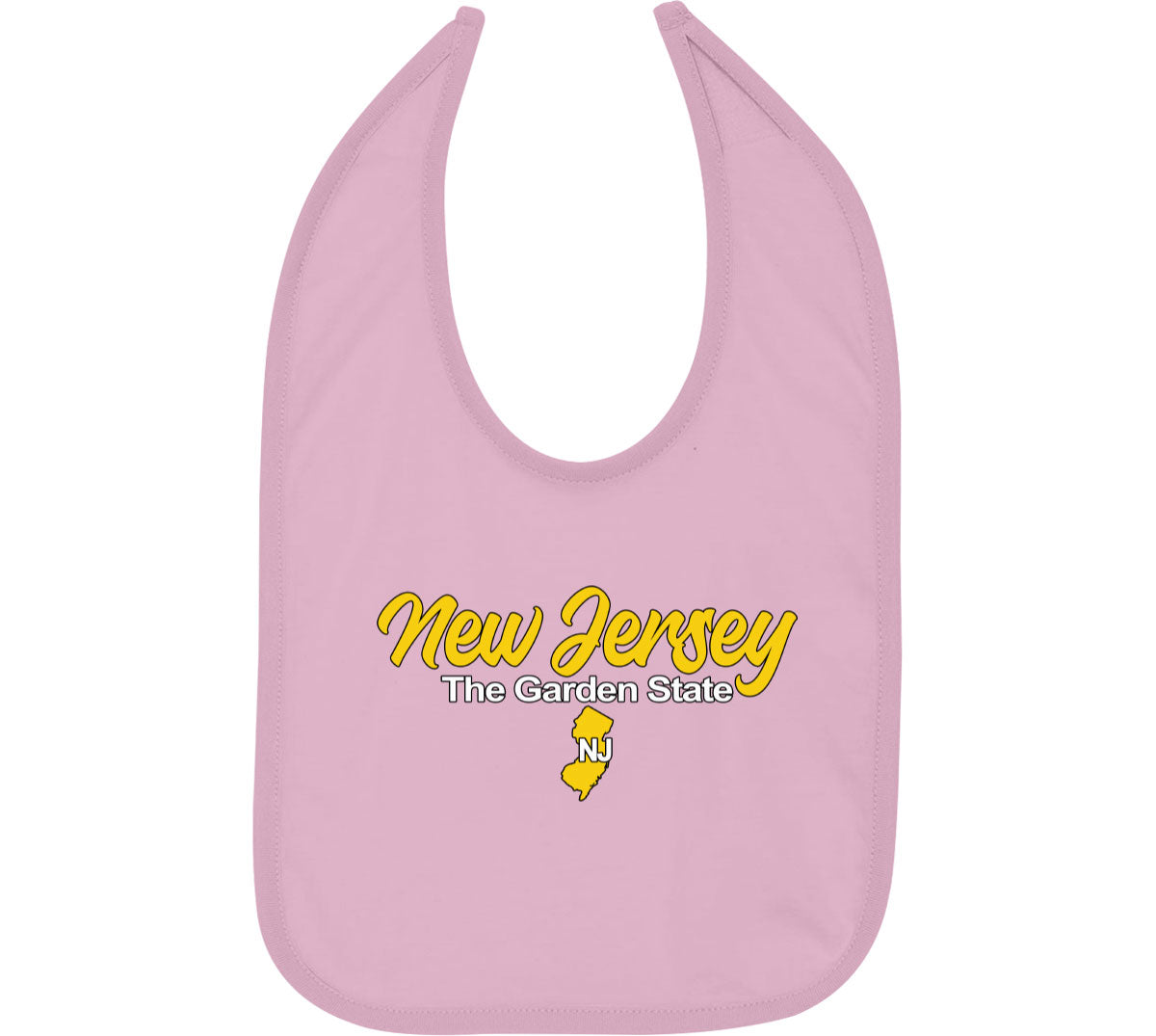 New Jersey The Garden State Baby Bib