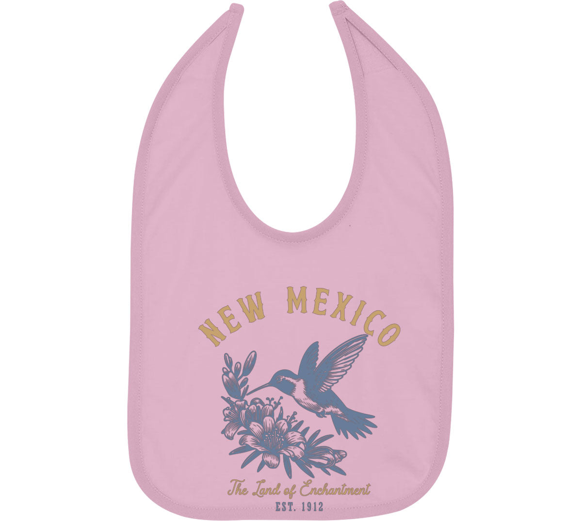 New Mexico State Vintage Baby Bib