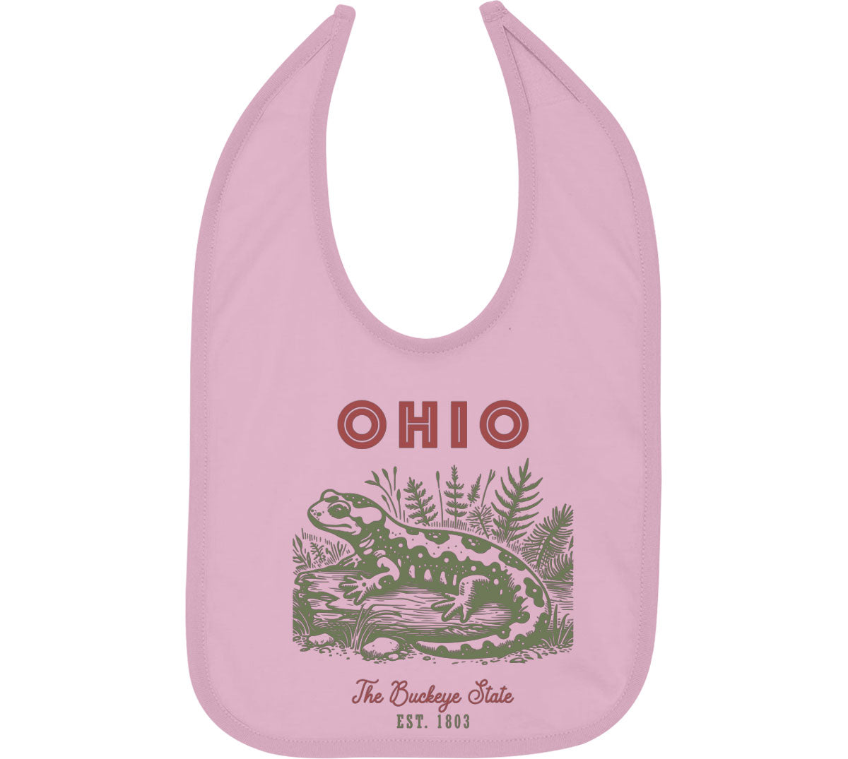 Ohio State Vintage Baby Bib