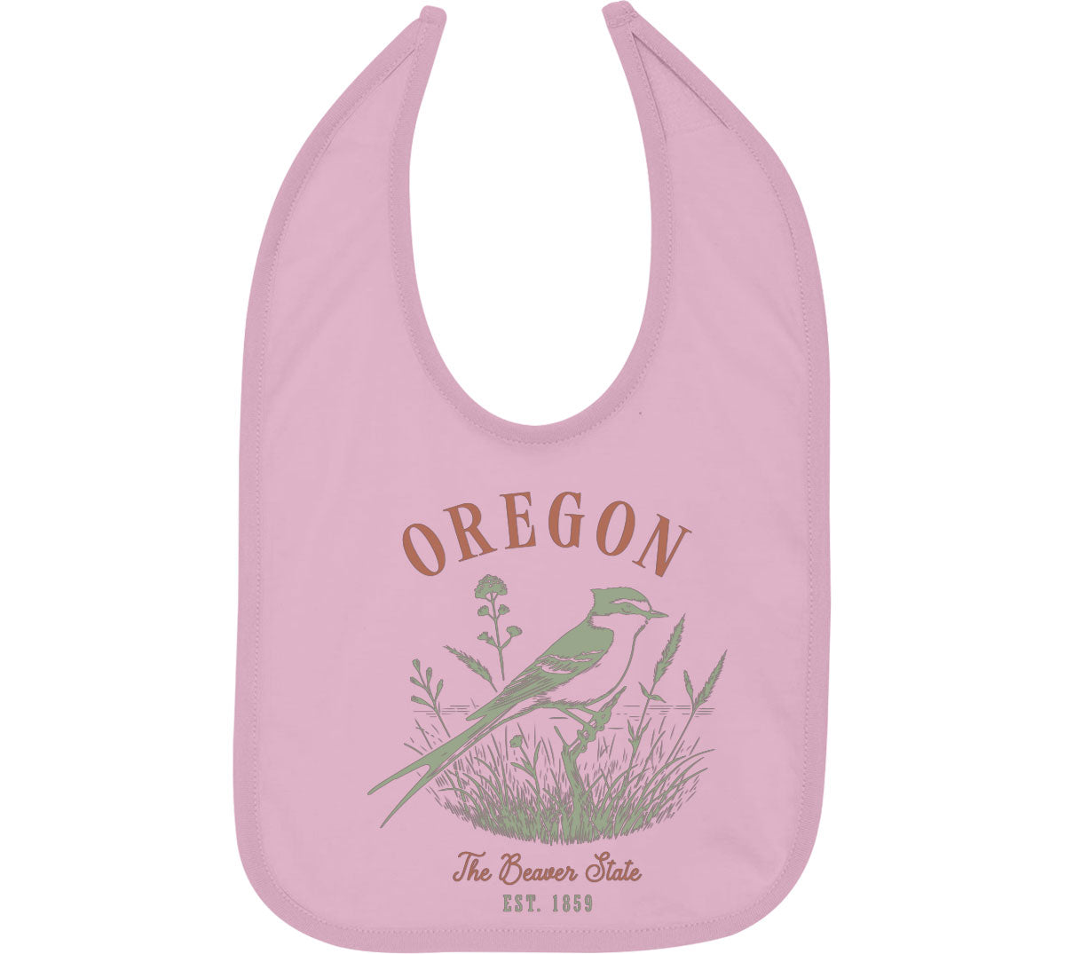Oregon State Vintage Baby Bib