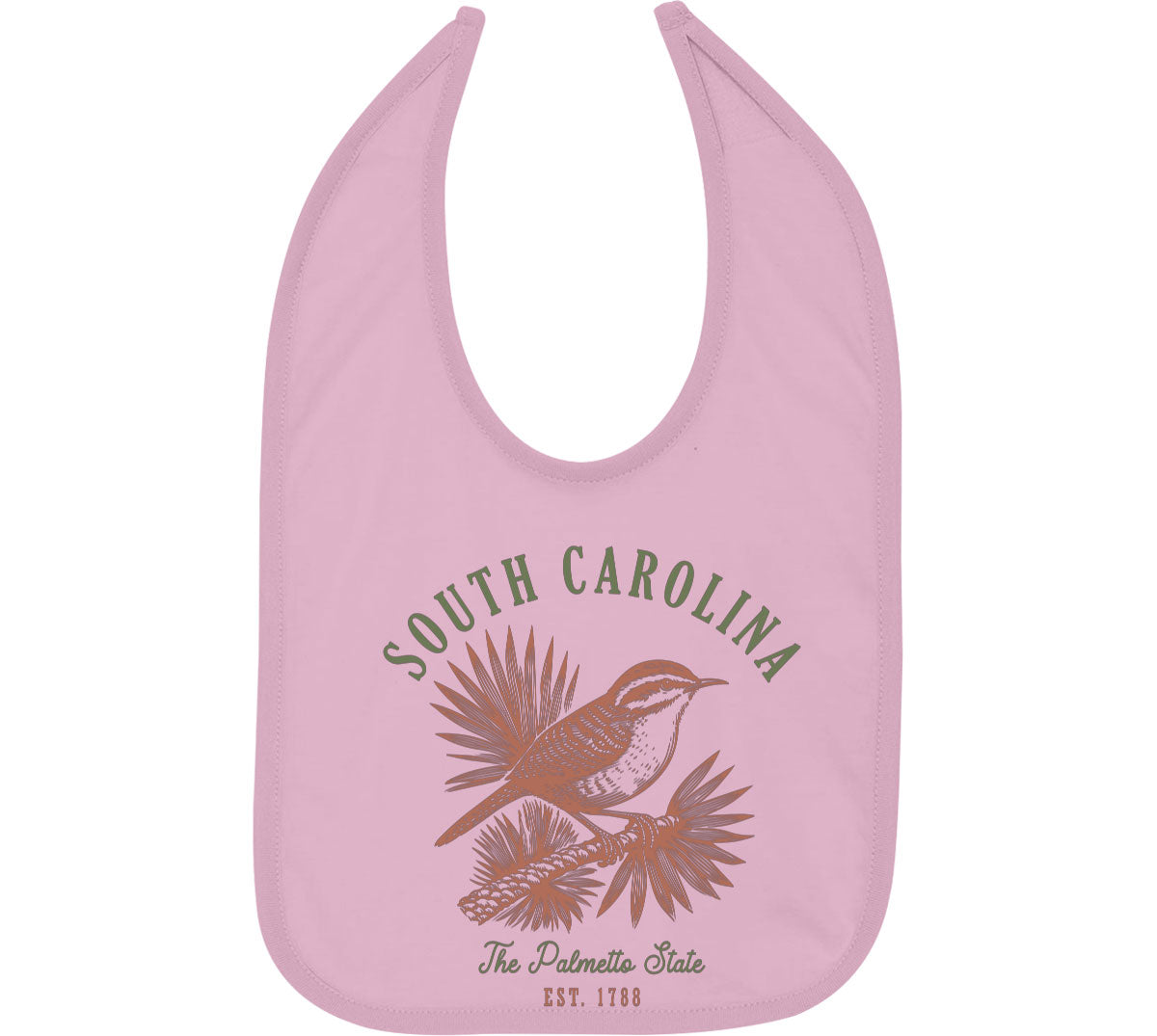 South Carolina State Vintage Baby Bib