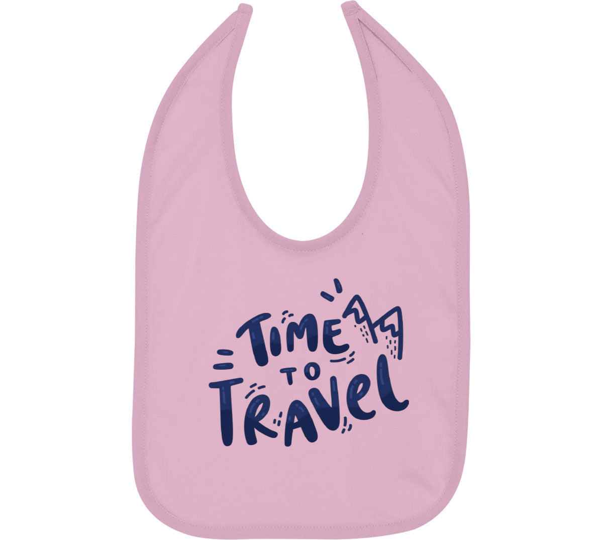 Time To Travel Baby Bib