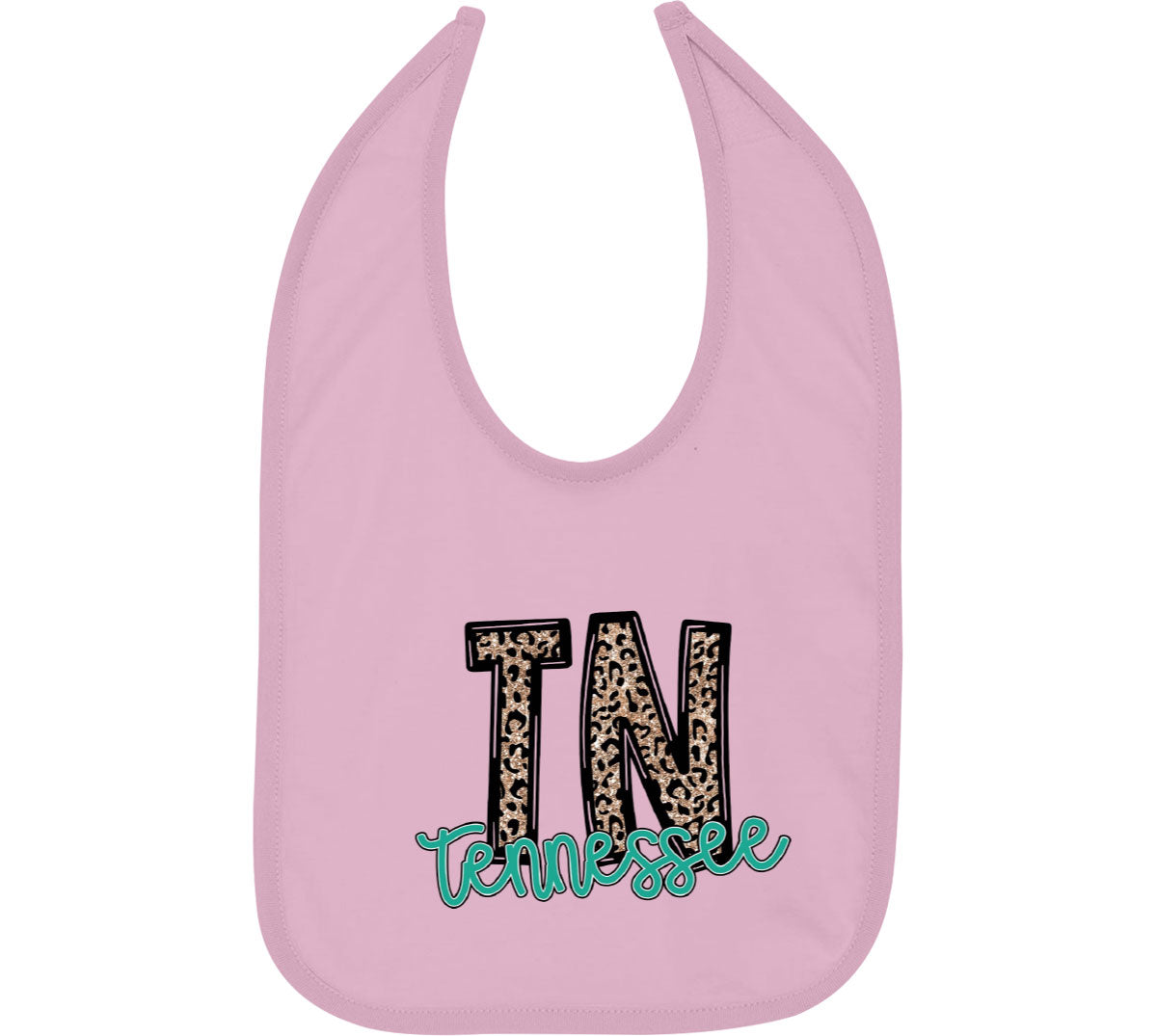 Tennessee State Abbreviation Baby Bib