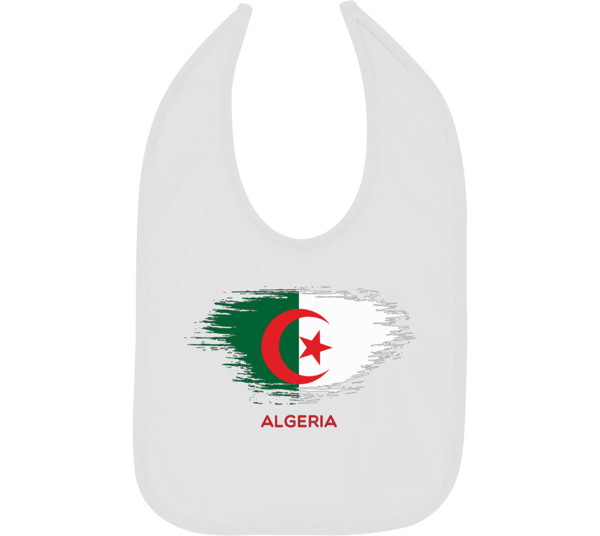 Algeria Flag Baby Bib