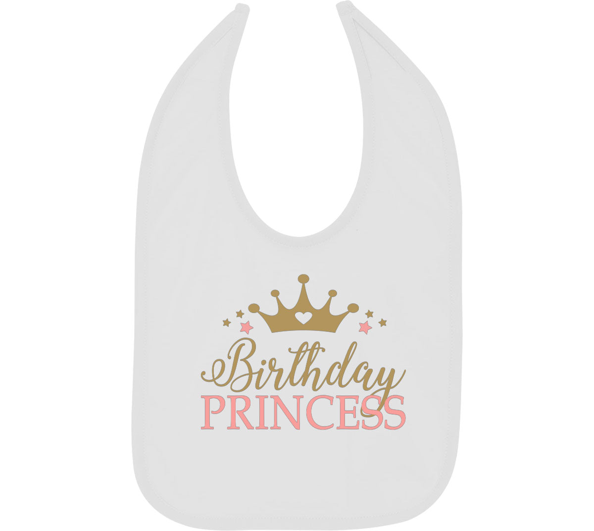Birthday Princess Baby Bib