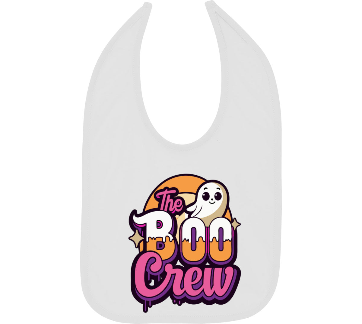 Boo Crew Halloween Baby Bib