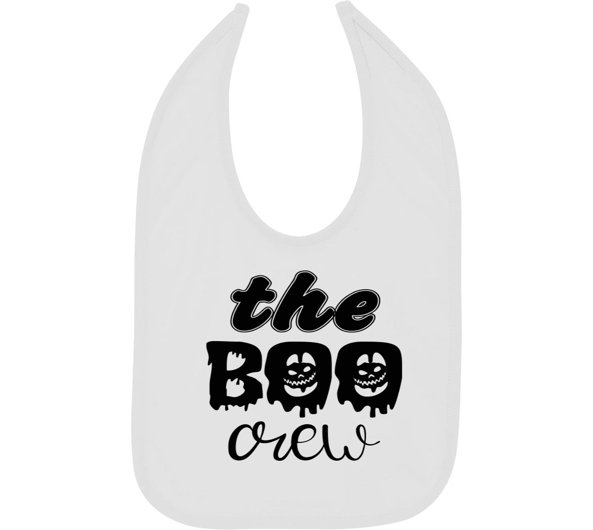 The Boo Crew Halloween Baby Bib