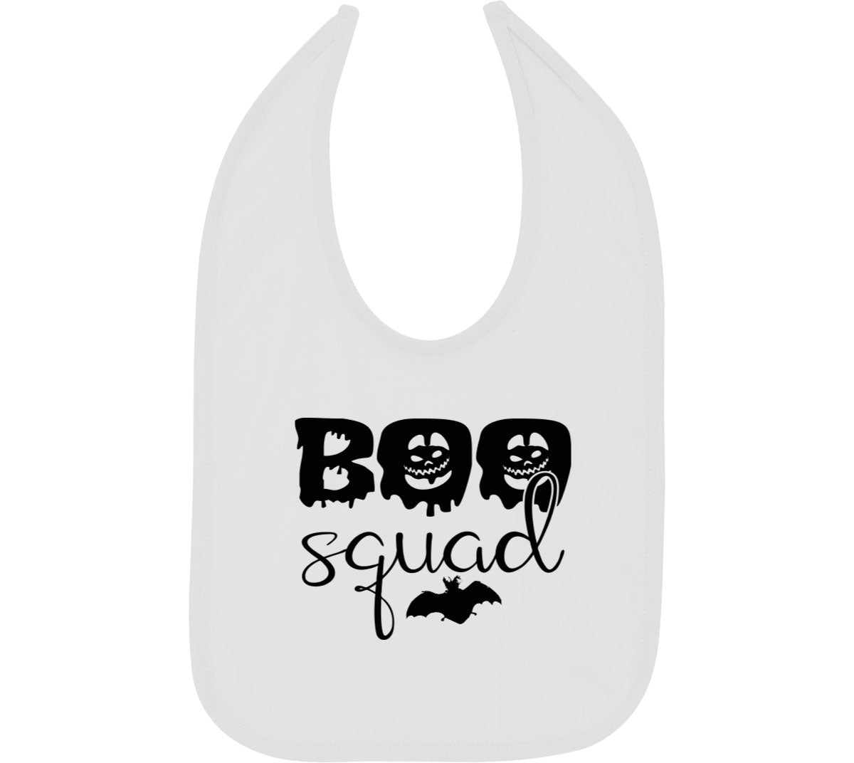 Boo Squad Halloween Baby Bib