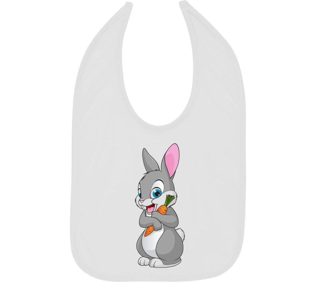 Cute Bunny Rabbit Baby Bib