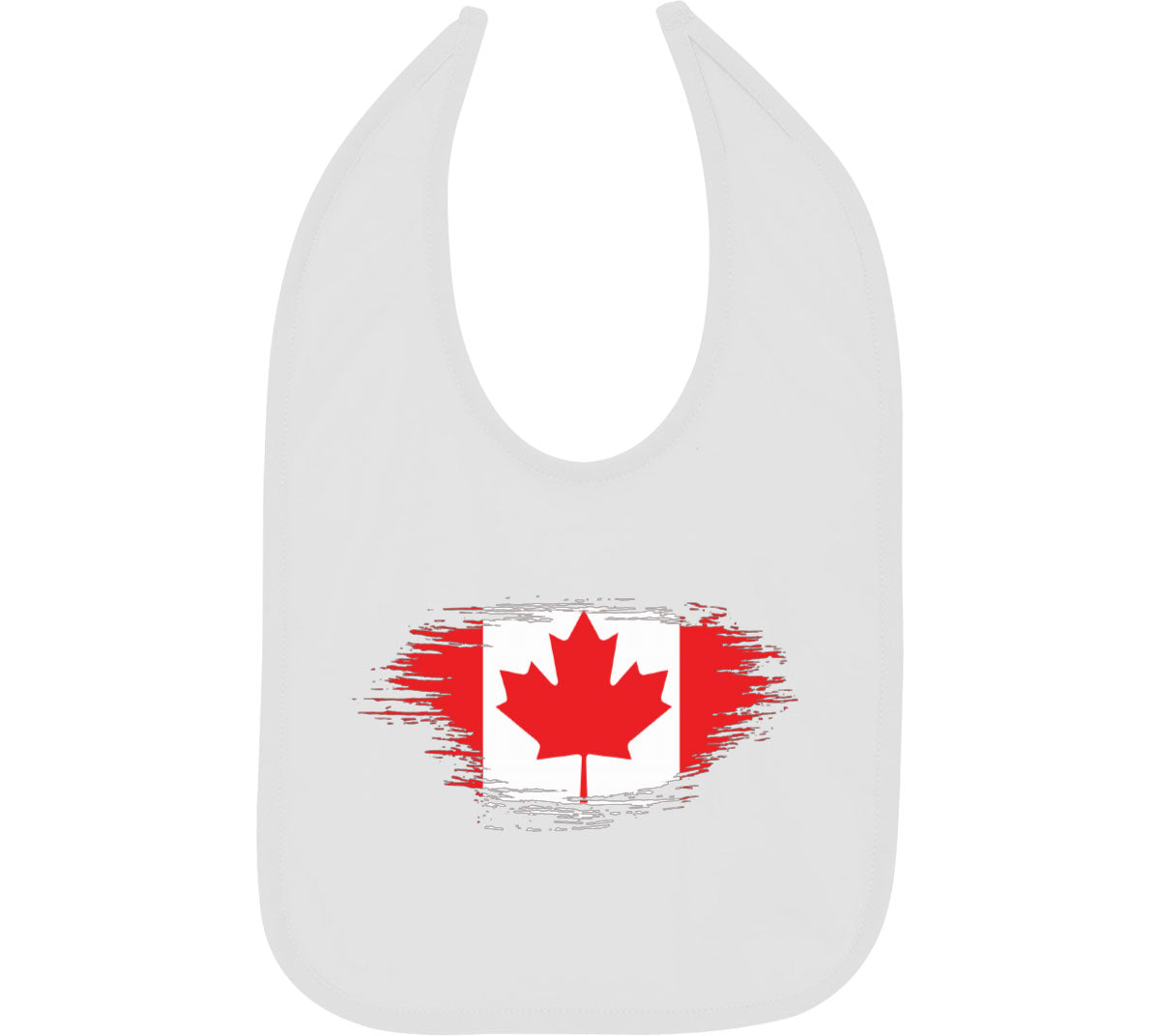 Canada Flag Baby Bib