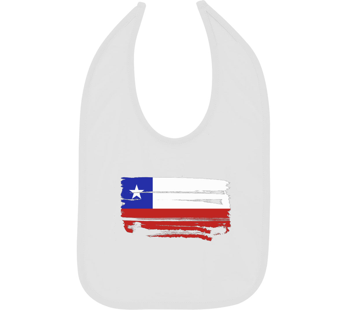 Chile Flag Baby Bib