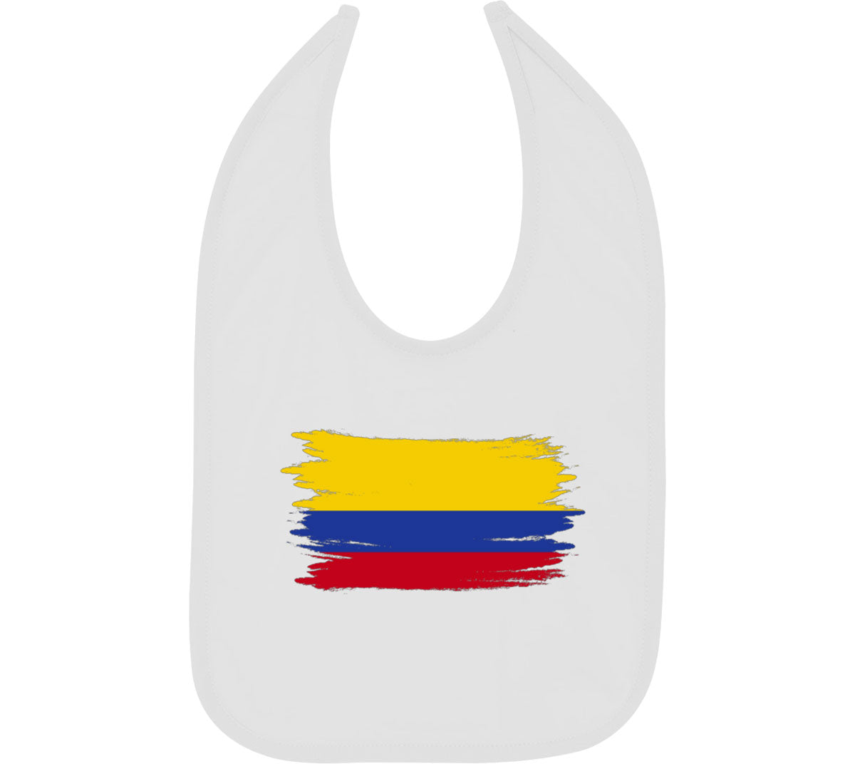 Colombia Flag Baby Bib