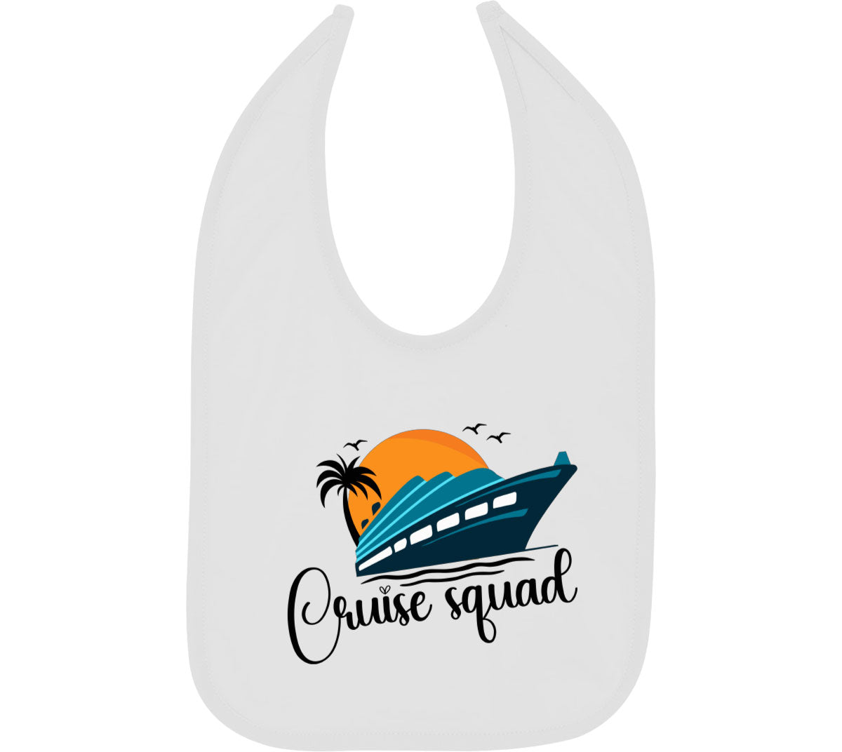 Cruise Squad Baby Bib