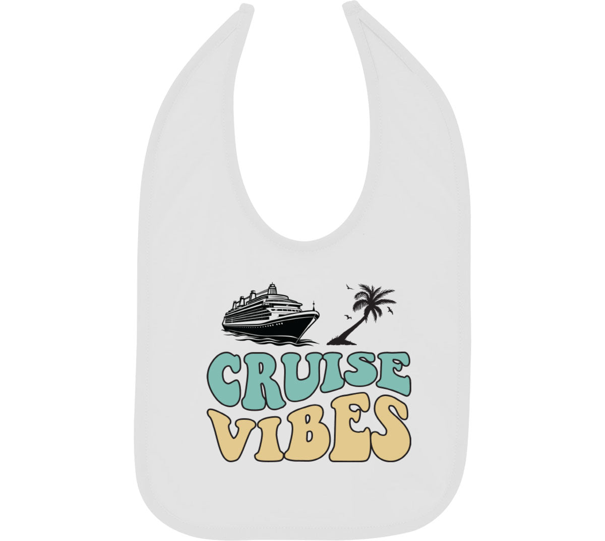 Cruise Vibes Baby Bib