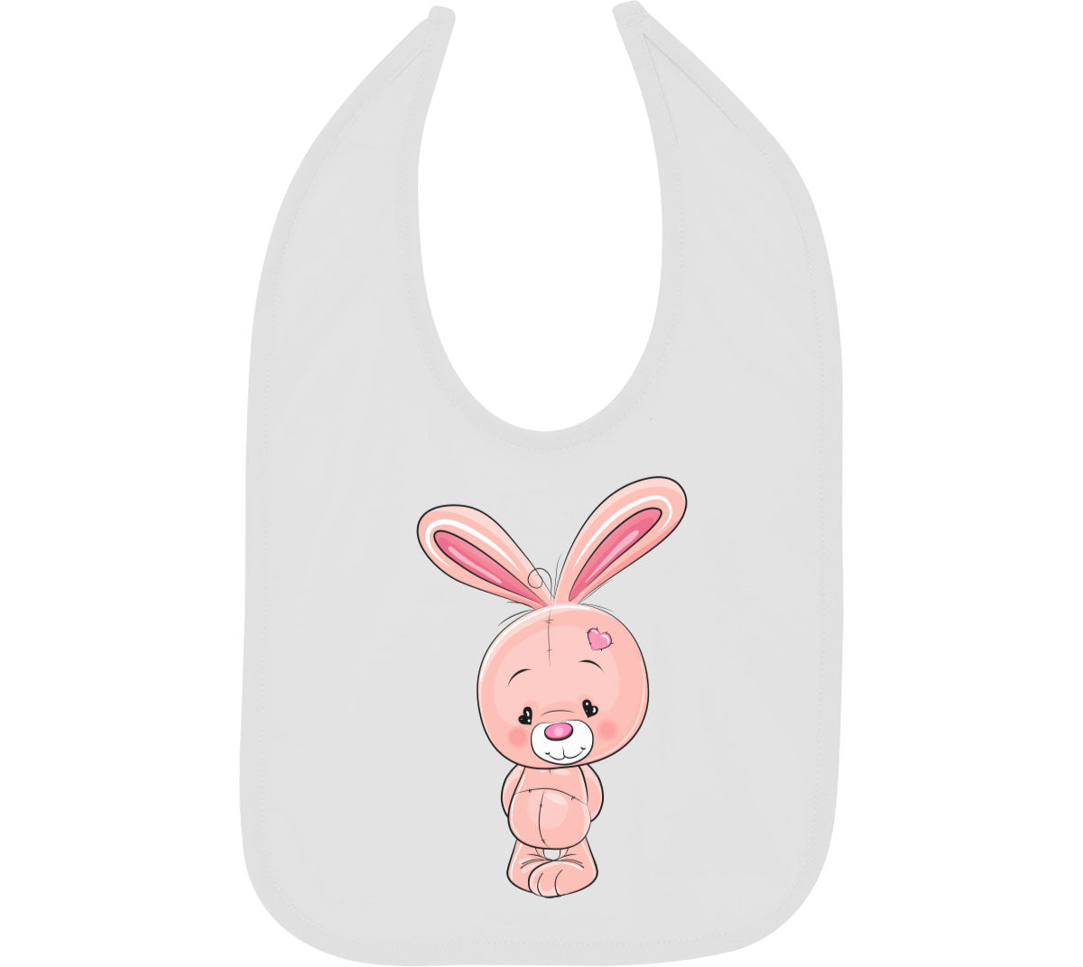 Cute Rabbit Bunny Cartoon Baby Bib