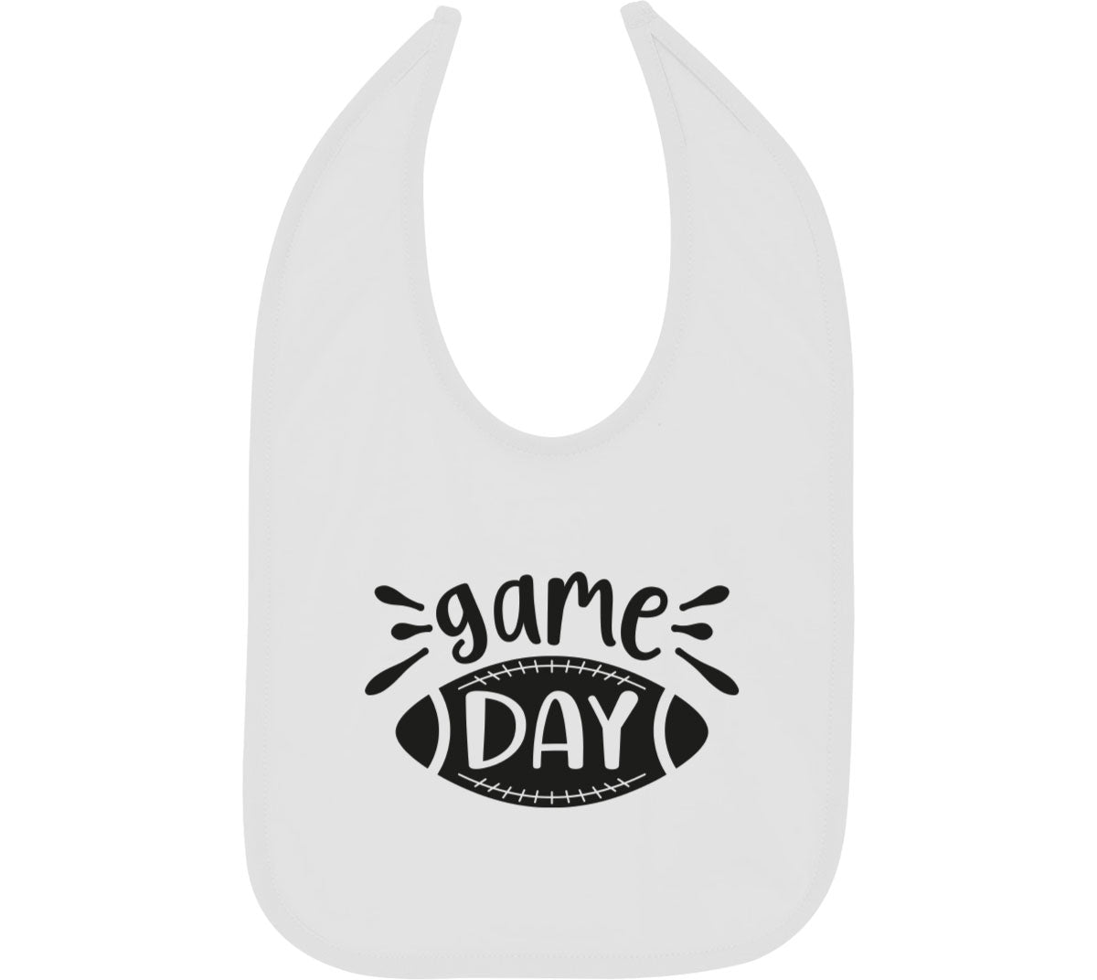 Game Day Football Baby Bib