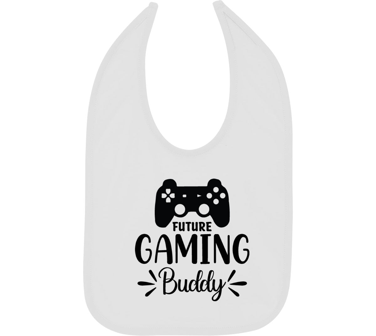 Future Gaming Buddy Baby Bib