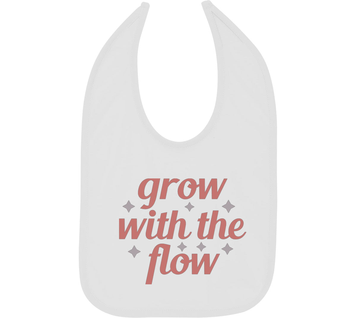 Grow With The Follow Baby Bib