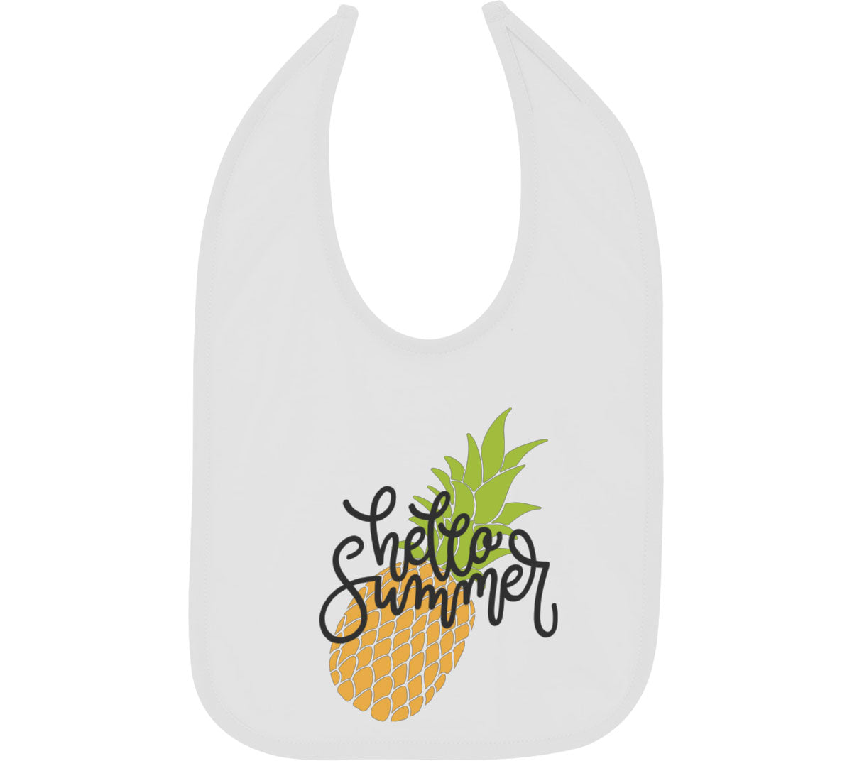 Hello Summer Baby Bib