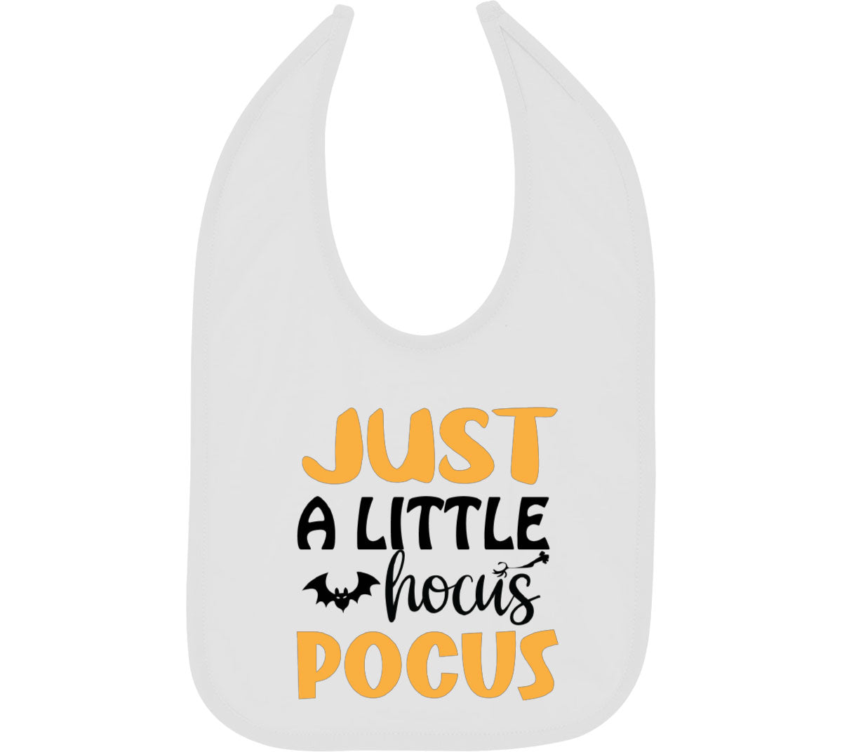 Just A Little Hocus Pocus Halloween Baby Bib