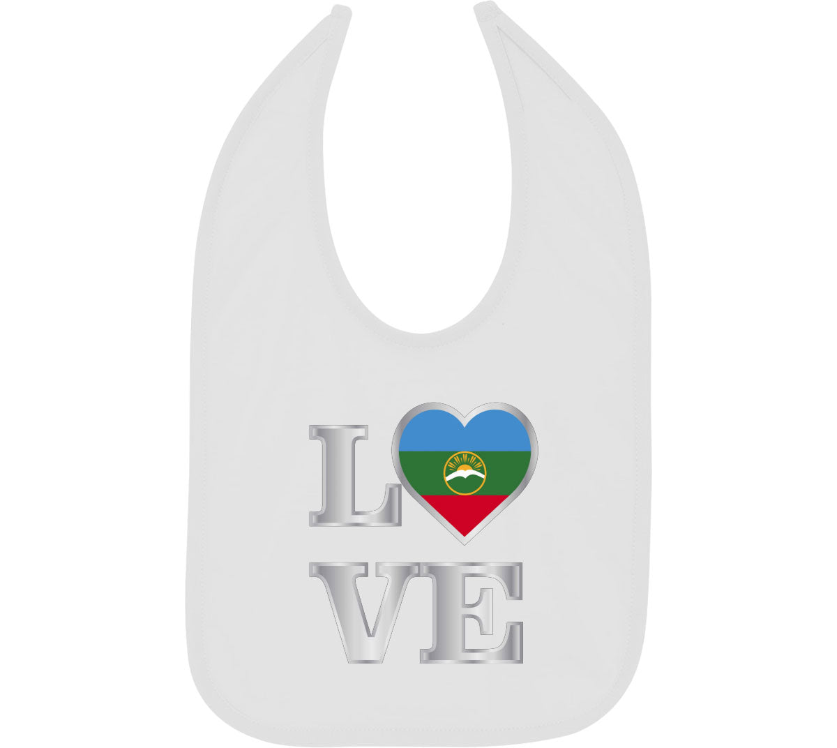 Karachay Love Baby Bib