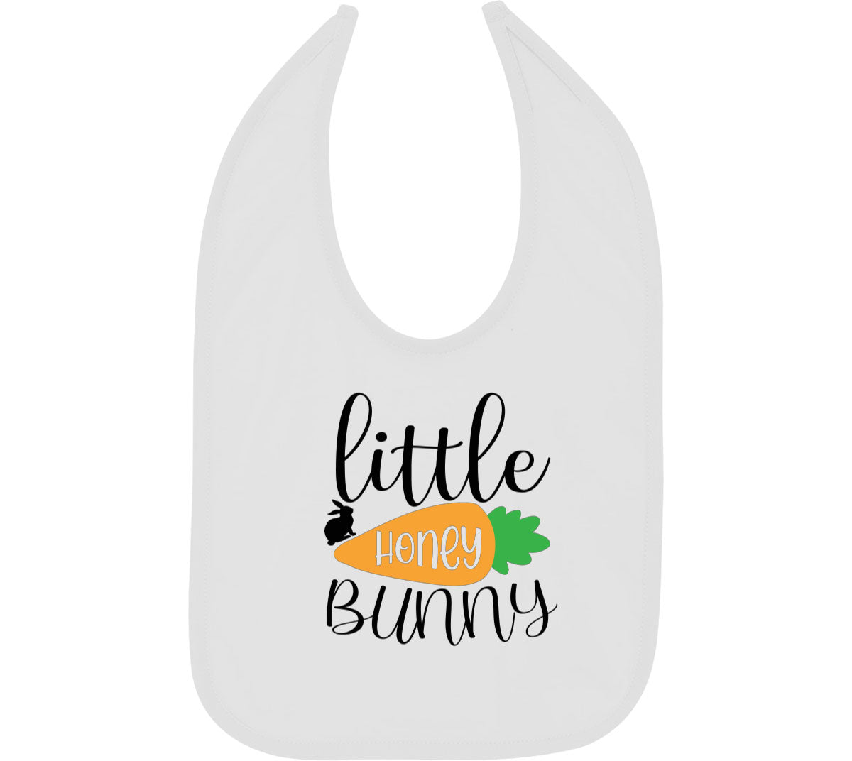 Little Honey Bunny Easter Baby Bib