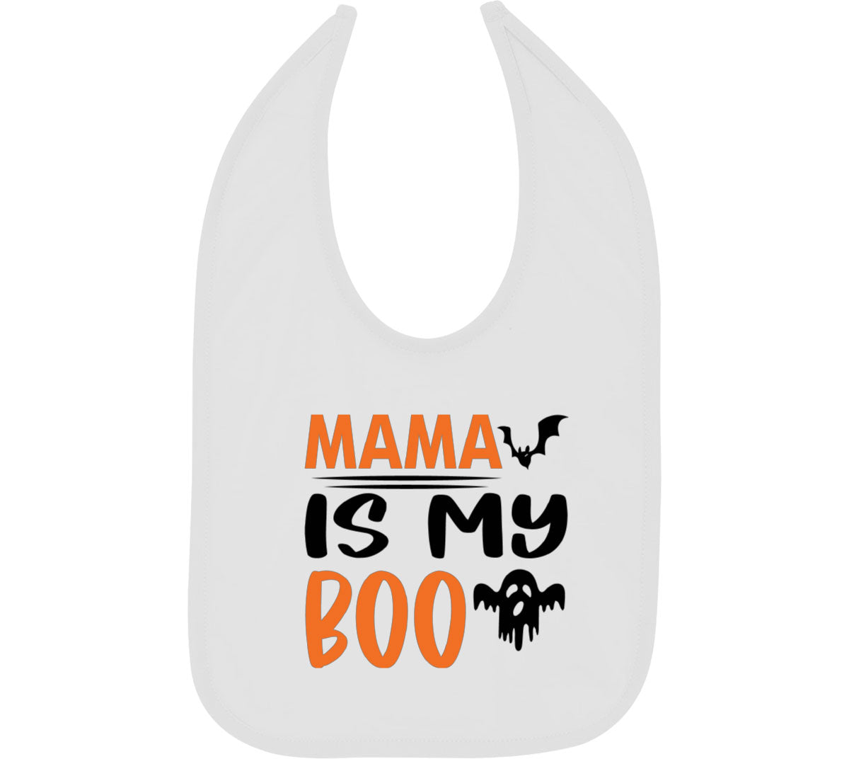 Mama Is My Boo Halloween Baby Bib