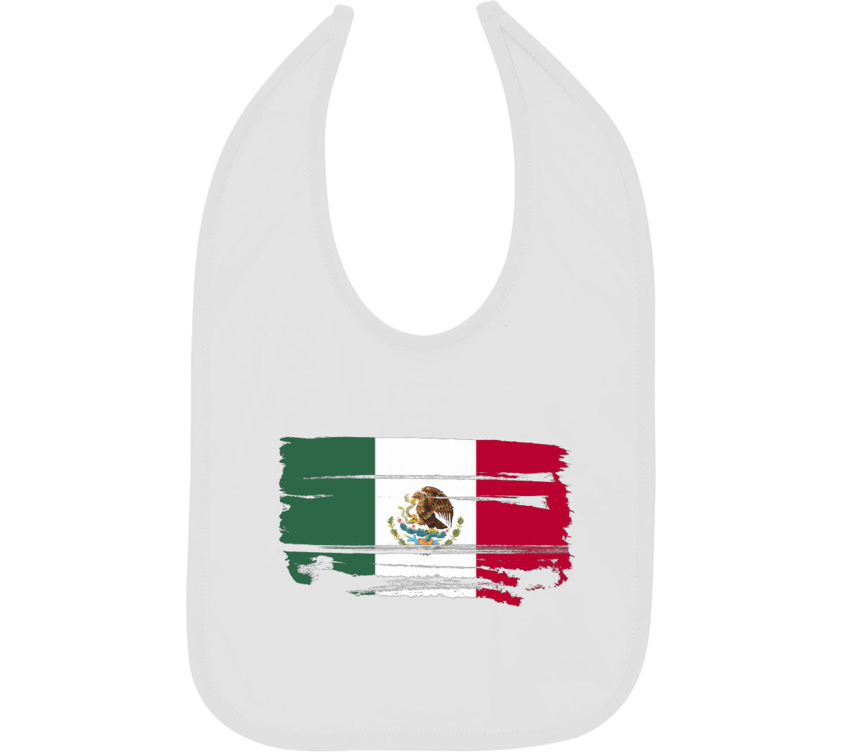 Mexico Flag Baby Bib