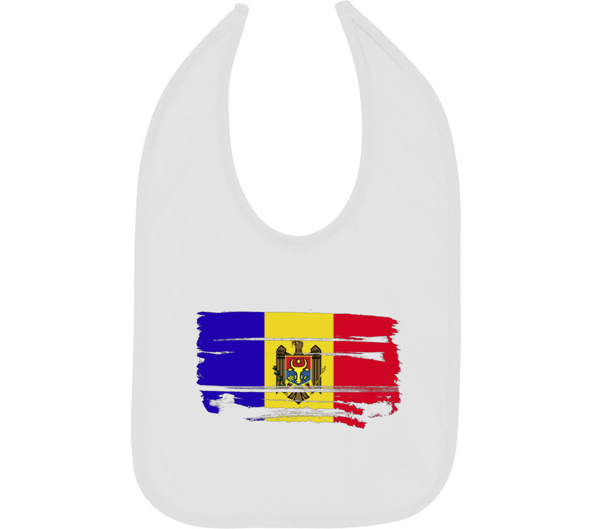 Moldova Flag Baby Bib