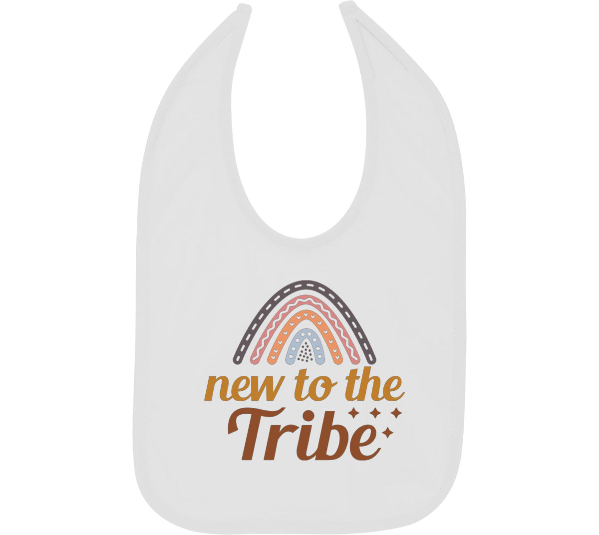 New To The Tribe Baby Bib