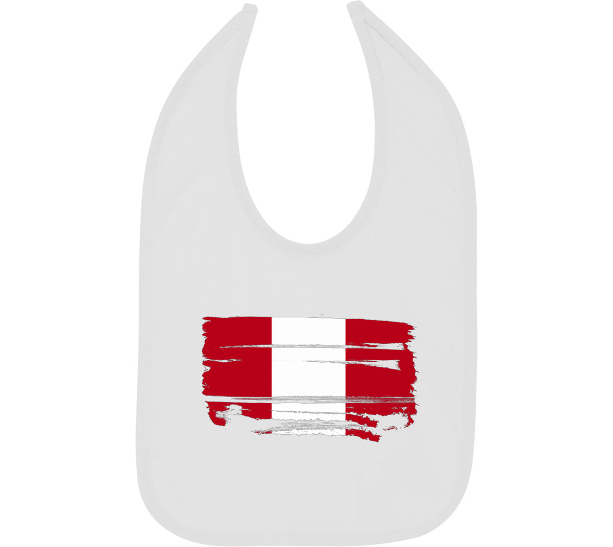 Peru Flag Baby Bib