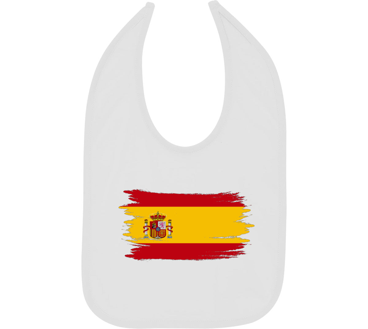 Spain Flag Baby Bib