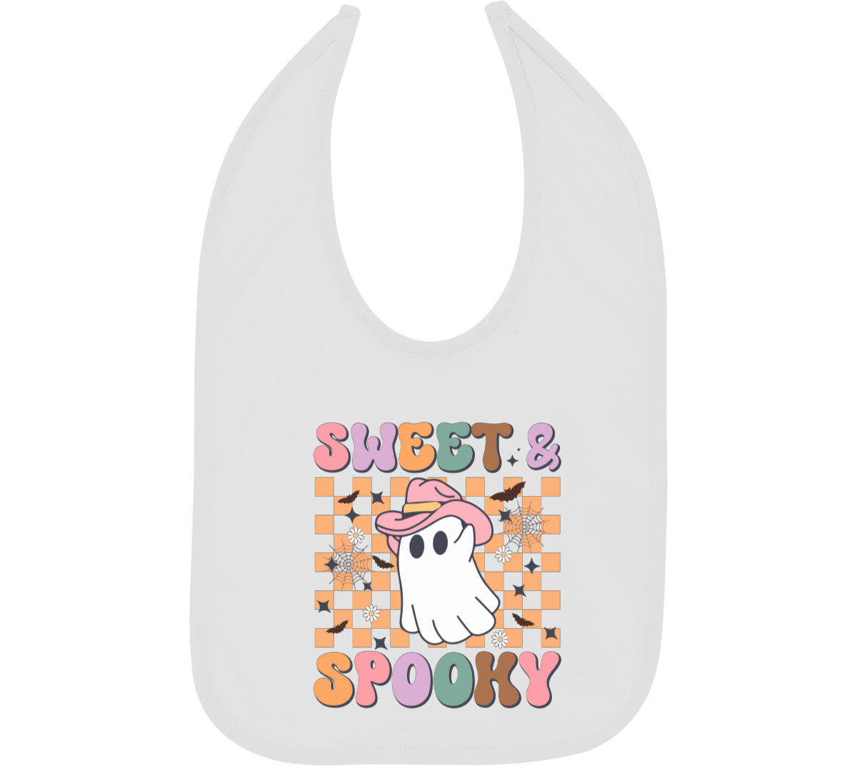 Sweet And Spooky Halloween Baby Bib