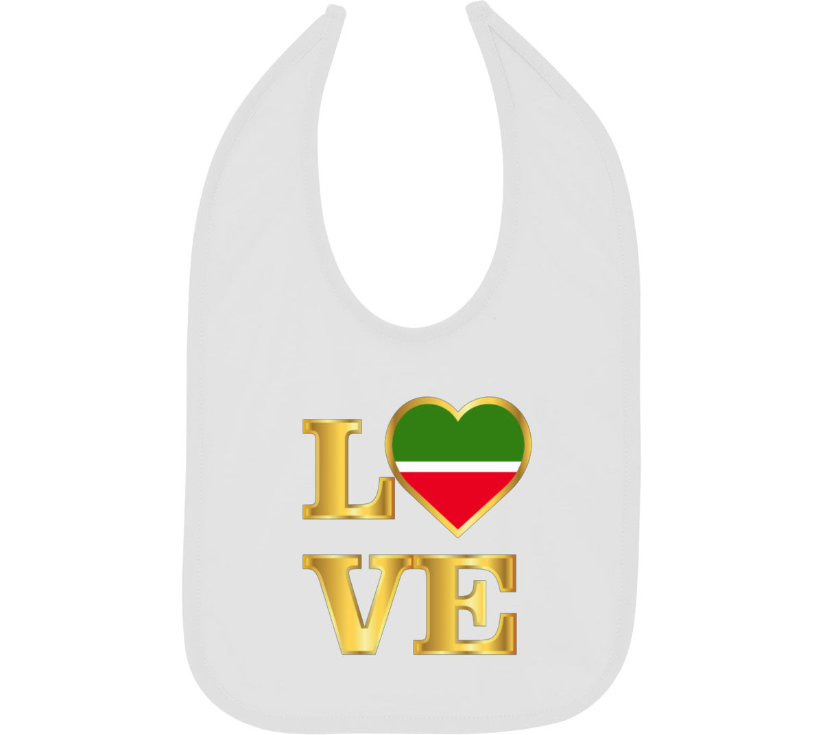 Tatarstan Love Baby Bib