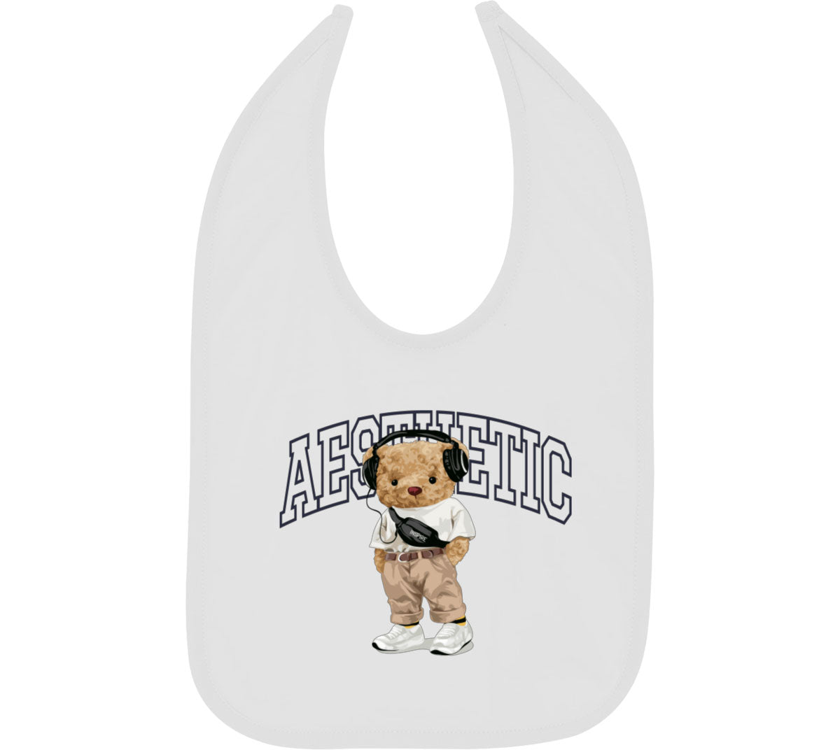 Teddy Bear Aesthetic Baby Bib