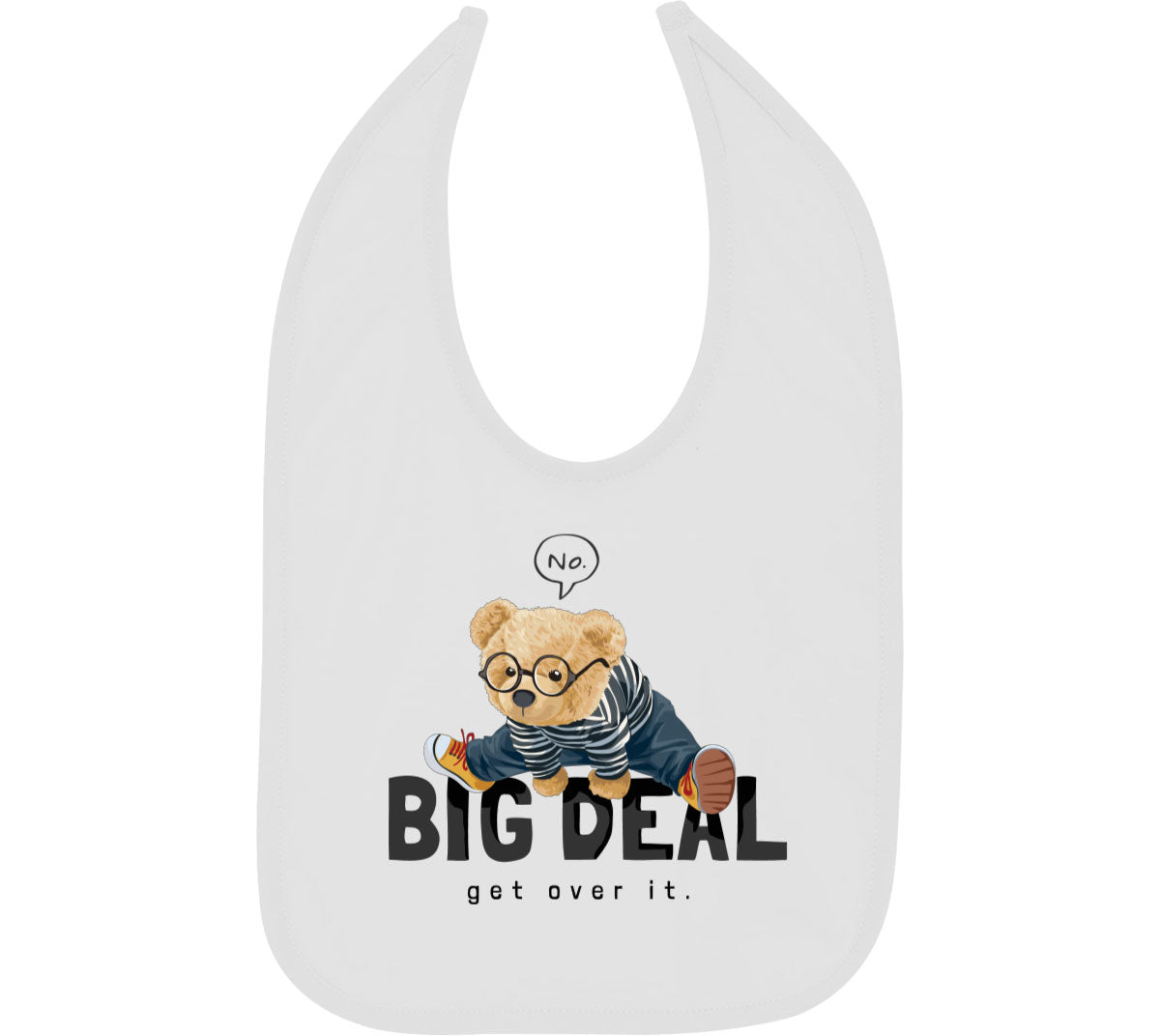 Teddy Bear Big Deal Baby Bib